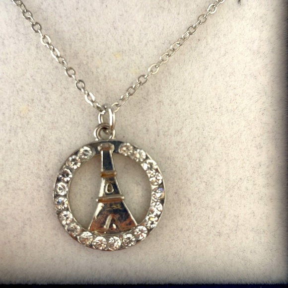 Arribas Maison Eiffel Tower Necklace Paris New In Box - Picture 7 of 11